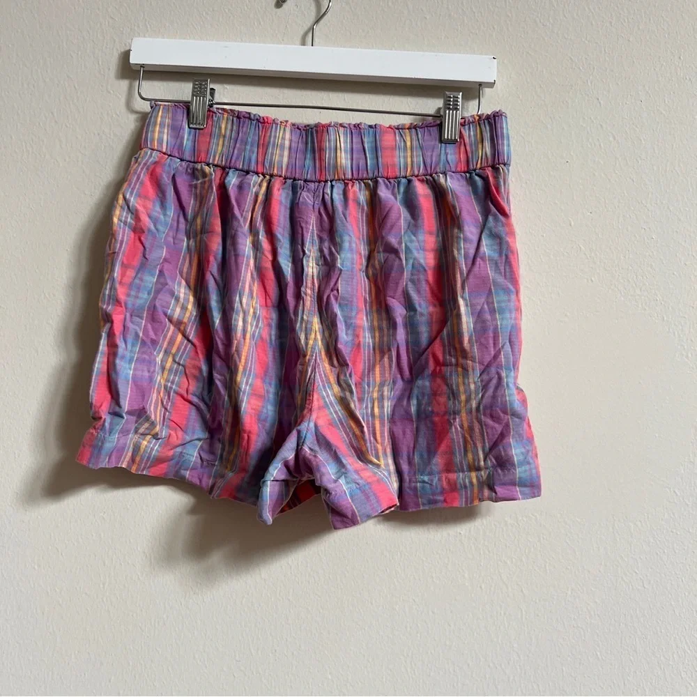 J. Crew Pull-On Short in Sunset Plaid